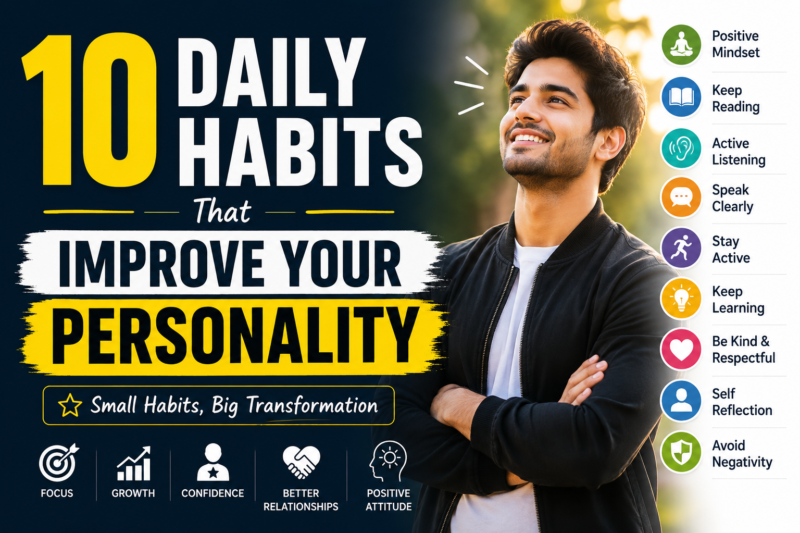 “10 Daily Habits That Improves Your Personality”