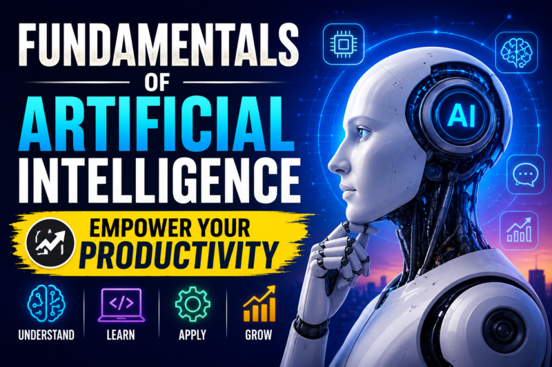 Fundamentals of Artificial Intelligence: Empower Your Productivity