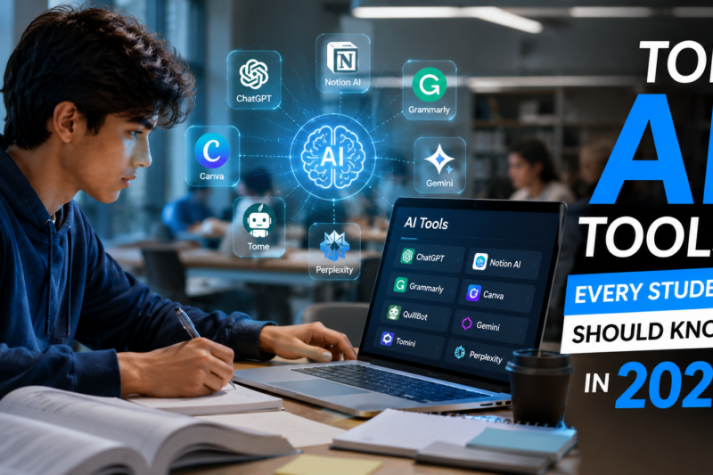 Top Al Tools Every Student Should Know in 2026