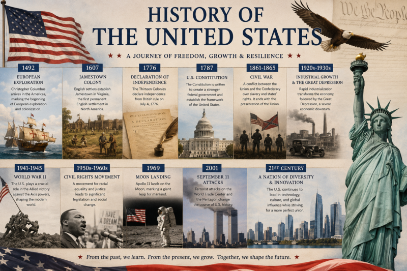The Remarkable History of the USA