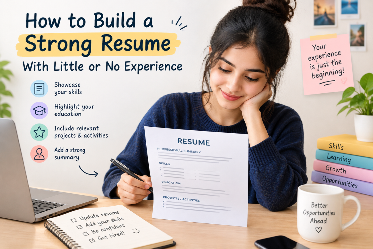 How to Build a Strong Resume With Little or No Experience